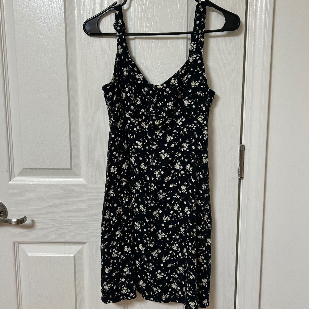 Old Navy Fit & Flare Crepe Mini Dress